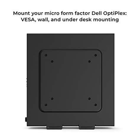 HumanCentric Mount Compatible With Dell OptiPlex Micro Form Factor Case