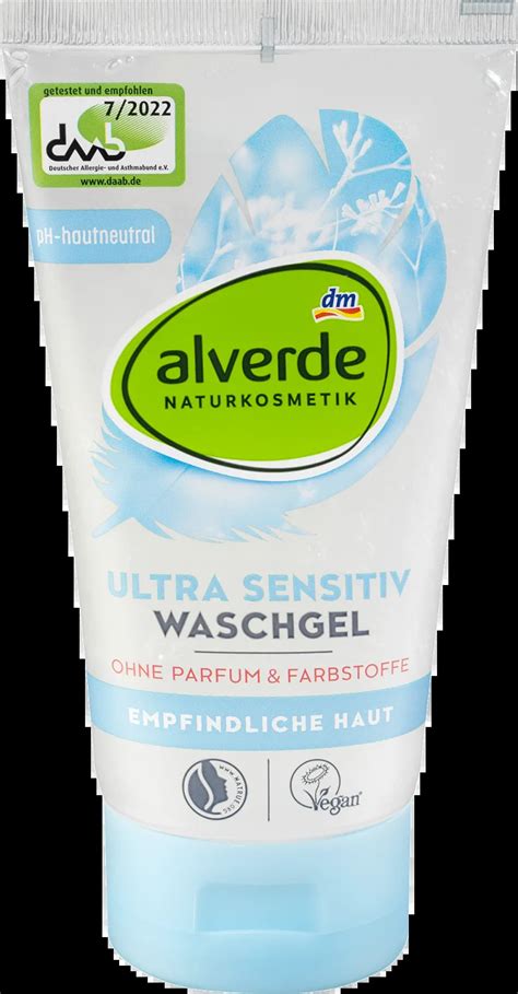 Alverde NATURKOSMETIK Wasgel Ultra Sensitive 150 Ml Duitse Voordeel