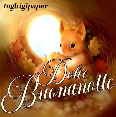 Buonanotte Autunnale Toghigipaper