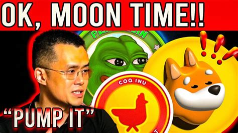 Bonk Coin Pump Update Is PEPE Coin COQ Inu Next YouTube