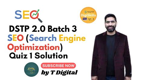 Dstp Batch Seo Quiz Solved Digi Skill Batch Seo Quiz