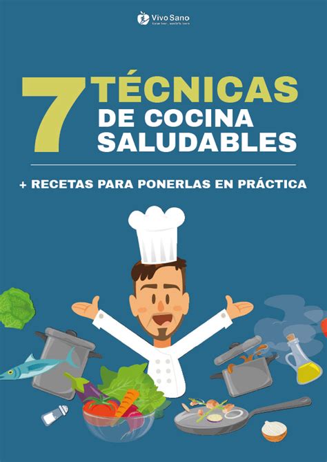 Guía 7 técnicas de cocina saludables Vivo Sano