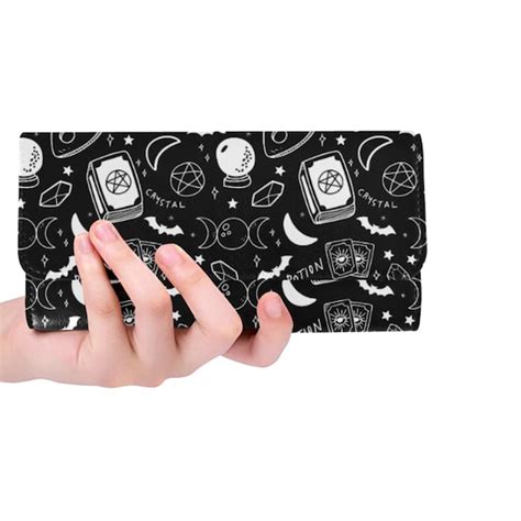 Goth Wallet Occult Gothic Wallet Witchcraft Witch Etsy