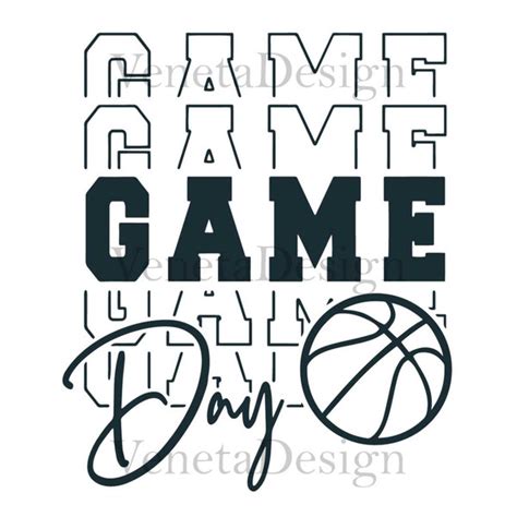 Game Day Basketball Svg, Sport Svg, Basketball Shirt Svg - Inspire Uplift