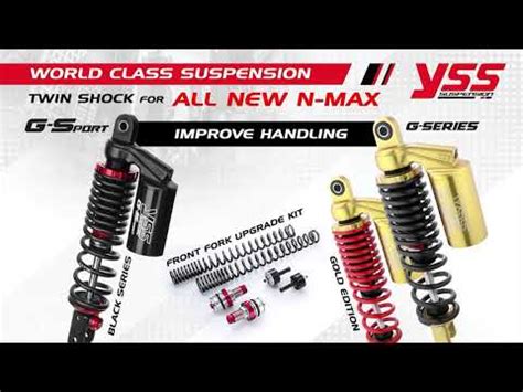 YSS Twin Shock G SPORT G SERIES All New N Max YouTube