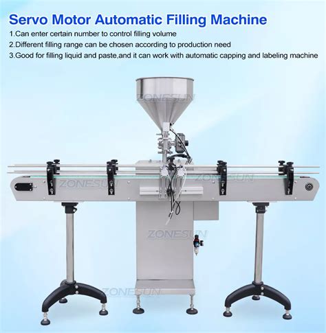 Automatic Servo Mayonnaise Honey Paste Bottle Filling Machine