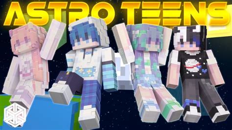 Astro Teens By Yeggs Minecraft Skin Pack Minecraft Marketplace Via