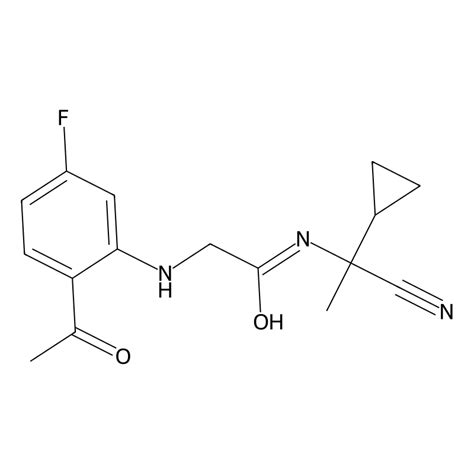 Buy Acetyl Fluoroanilino N Cyano Cyclopropylethyl