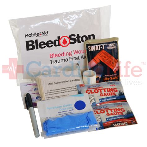 Bleedstop Single 100 Compact Bleeding First Aid Kit