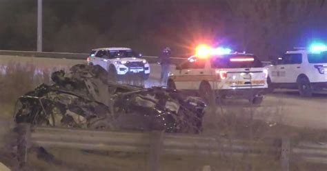 Rollover Crash On Stevenson Expressway Cbs Chicago