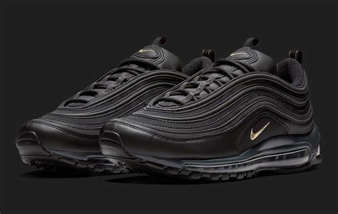 Available Now Black And Gold Leather Air Max 97s House Of Heat