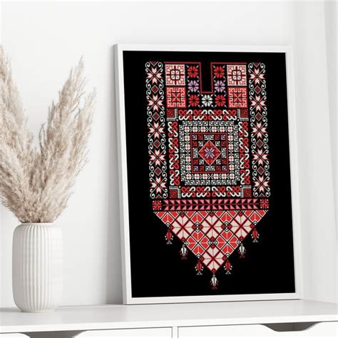 Palestine Wall Decor Tatreez - Etsy