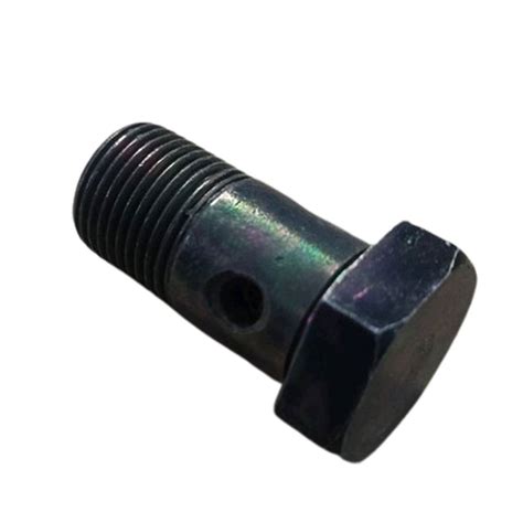 Hex Type Mild Steel 18mm Banjo Bolt For Automotive Work Size 18mm