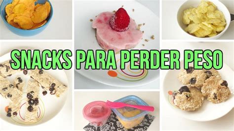 Qué Comer A Media Mañana Y Media Tarde Para Adelgazar Snacks Saludables