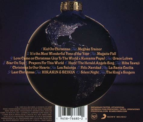 Pentatonix Holidays Around The World Cd Jpc