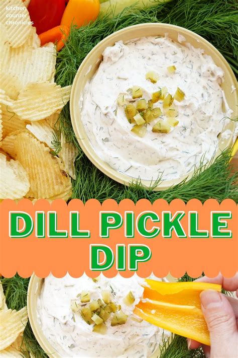 Delicious Dill Pickle Dip Recipe