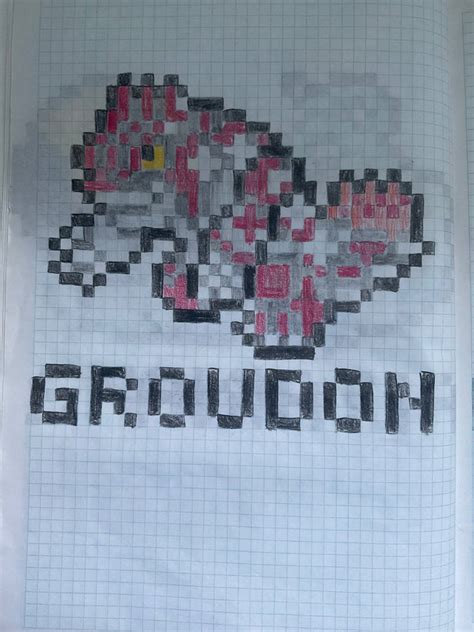 Groudon Pixel Art! by HVProductions on DeviantArt