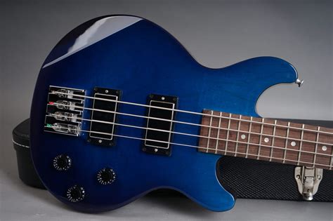 2008 Gibson Les Paul Money Bass Dc Sea Blue Guitarpoint