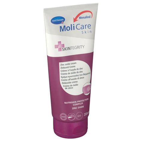 Home Healthcare Devices Home Care First Aid Kits Hartmann Molicare Skin Zinc Oxide Cream 200ml