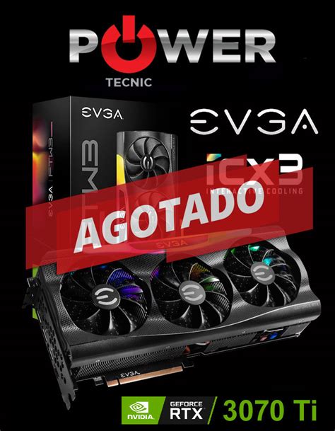 Evga Geforce Rtx 3070 Ti 8k Ftw3 Ultra Gaming 8gb Gddr6x Icx3 Argb Led Ultima En