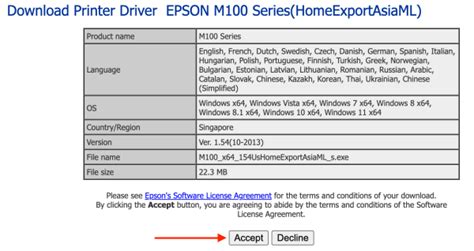 Download Driver Epson M100 Untuk Windows 10 32bit/64bit