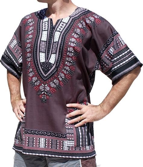 Raanpahmuang Unisex African Bright Dashiki Cotton India Ubuy