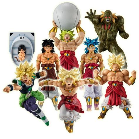 Bandai Hg Dragon Ball Z Broly Complete Set