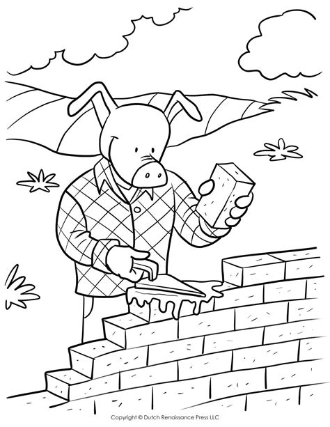 Brick Wall Coloring Page at GetColorings.com | Free printable colorings ...