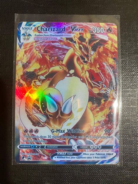 Charizard Vstar Gx Ex Vmax V Pokémon Card Orica Holographic Etsy