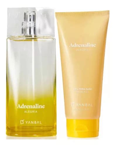 Perfume Adrenaline Alegria Gel Yanbal Ml A Env O Gratis