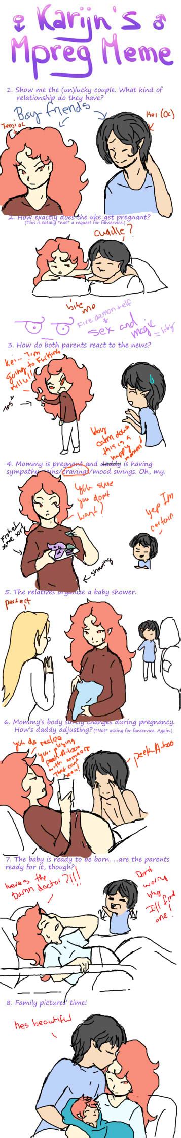 Mpreg Meme By Queenyaoifangril On Deviantart