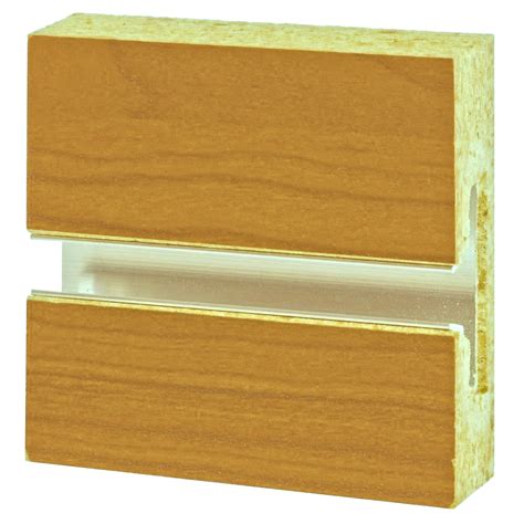 Pearwood Slatwall With Aluminum Inserts H X L Detroit Store