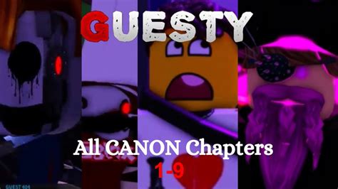 Roblox Guesty Chapter 1 9 Full Gameplay Read Description Youtube