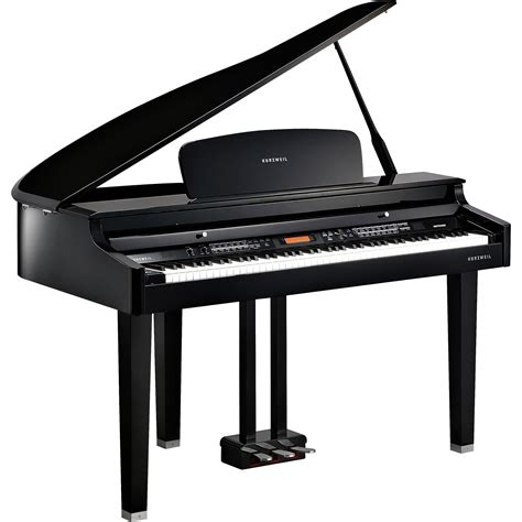 Kurzweil Mpg Digital Mini Size Baby Grand Piano Mpg Ep B H