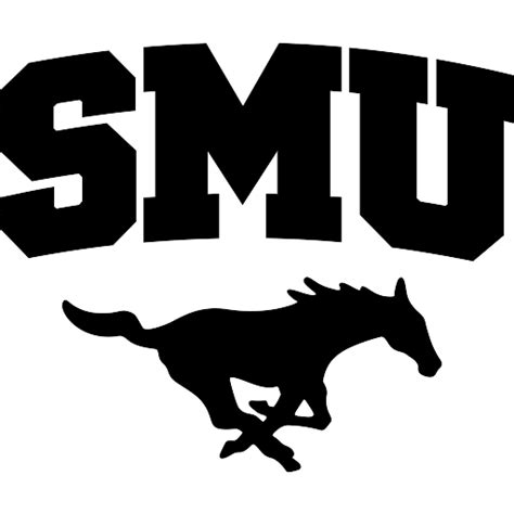 SMU Mustangs logo vector SVG, PNG download free