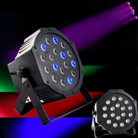 Luces Proyector Led Rgb 54w Dmx512 Para Discoteca Fiesta Dj 207 000