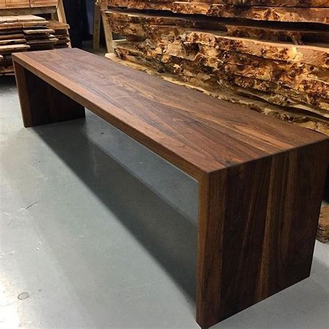 Gorgeous Waterfall Bench This Design Can Easily Be Transformed Into A