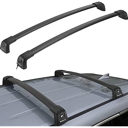 Amazon Bougerv Lockable Roof Rack Cross Bars Compatible With