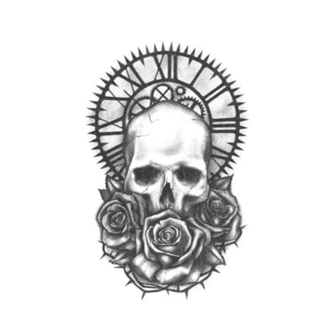 Clock And Skull Tattoo | ubicaciondepersonas.cdmx.gob.mx