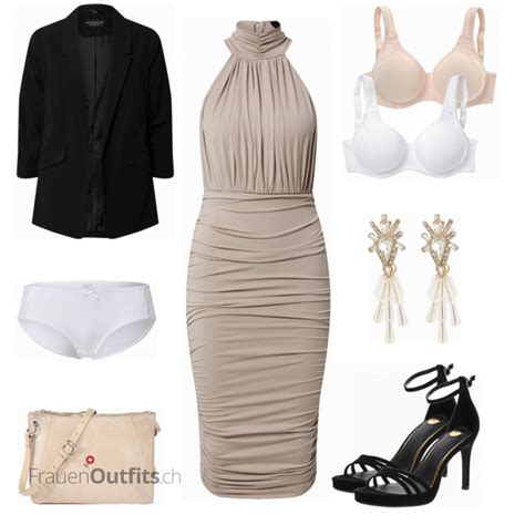 Elegantes Abendoutfit Damen Outfit Komplettes Abend Outfit günstig