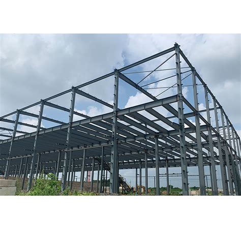 China Low Cost Prefab Light Metal Frame Building Prefabricated Steel