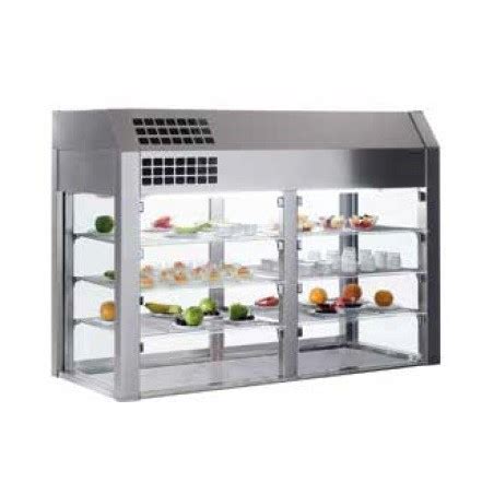 Vitrina Refrigerada 3 Niveles Base Aislada Encastrable Drop In Buffet