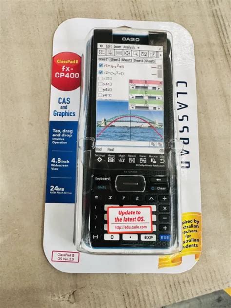 CASIO FX-CP400 COLOR Graphing Calculator $270.11 - PicClick AU