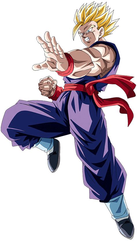 Gohan Ssj Render Dokkan Battle By Maxiuchiha On Deviantart