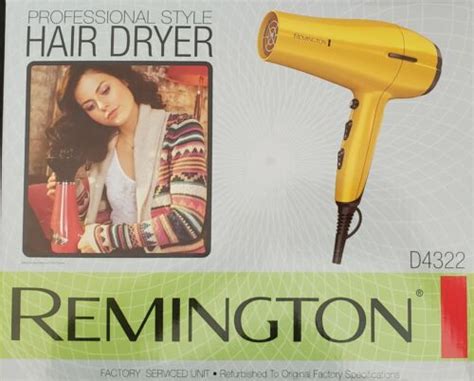 Remington D Hair Blow Dryer With Ionic Ceramic Tourmaline