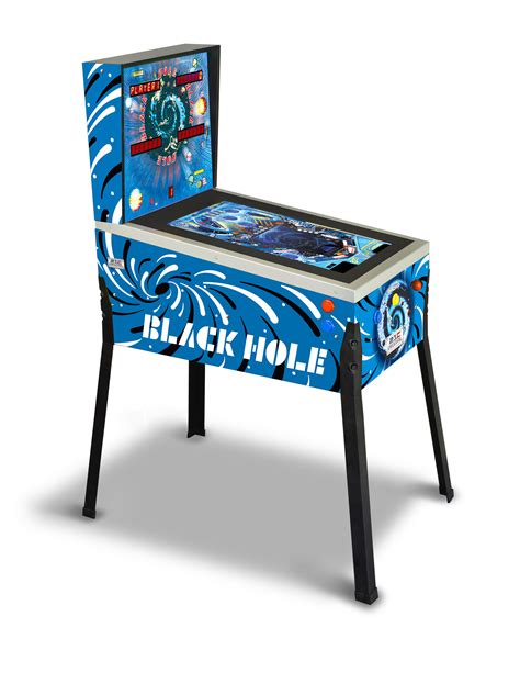 Scale Electronic Digital Pinball Machine Black Hole Toy Shock