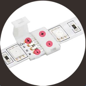 Fsjee Pin Led Strip Connector Kit For Mm Led Light Strip