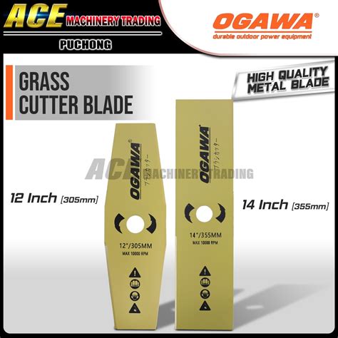 Original Ogawa High Quality Metal Brush Cutter Blade Grass