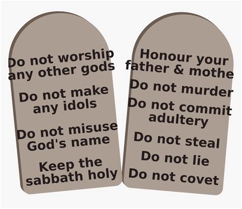 Commandments Tablets Clipart