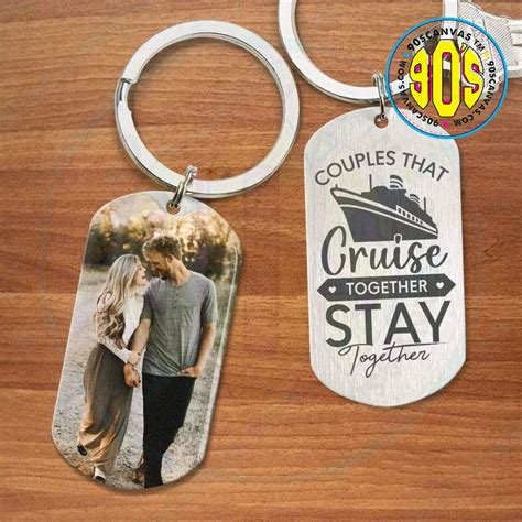 Names & Shipwrecks: "Cruise Together" Photo Keychains